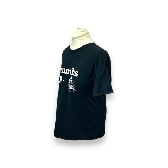 Fruit of the Loom Mens HD Cotton Short Sleeve Planet Fitness Graphic Tee Black L - Picture 3 of 9